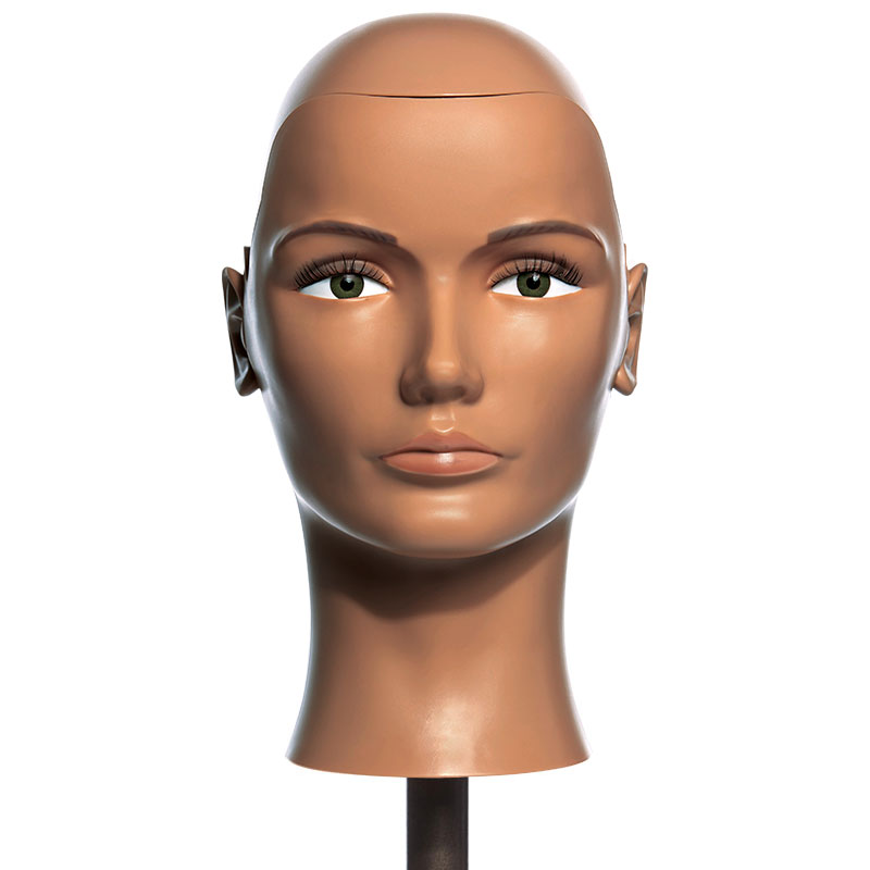 Men's Multi-Use Headform Plain - Mannequin - Pivot Point International