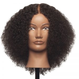 Maya 100% Human Textured Hair Mannequin