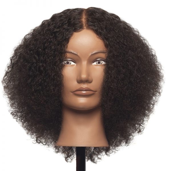 Maya - 100% Human Textured Hair Mannequin