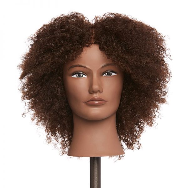Amber - 100% Human Textured Hair Mannequin
