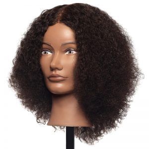 Maya - 100% Human Textured Hair Mannequin - Pivot Point International