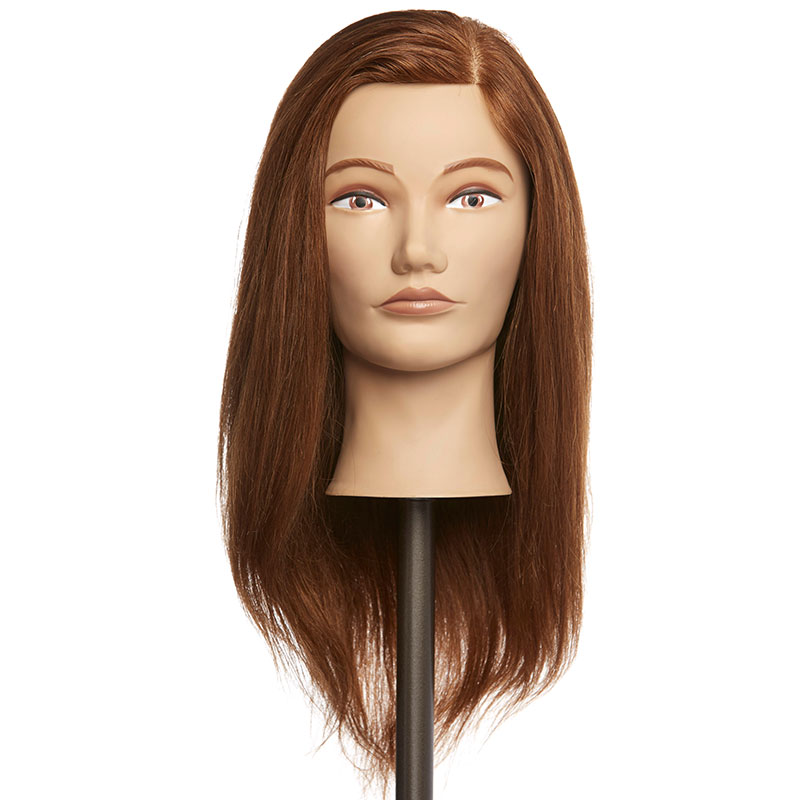 African Mannequin Head 100% Real Human Hair Mannequin