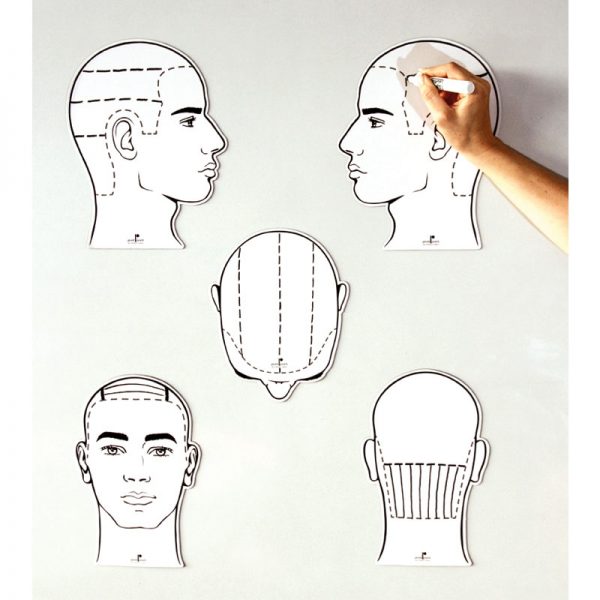 Men's Sketch Heads