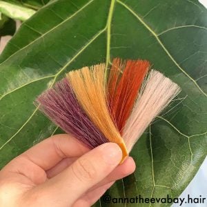 Hair Swatches Lifestyle Action Shot