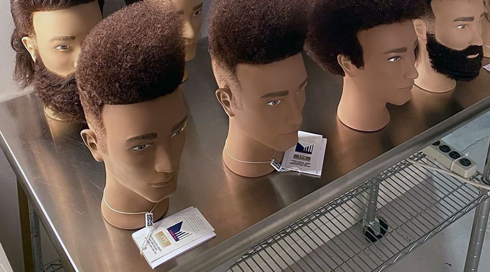 Pivot Point mannequins with SAI tag.