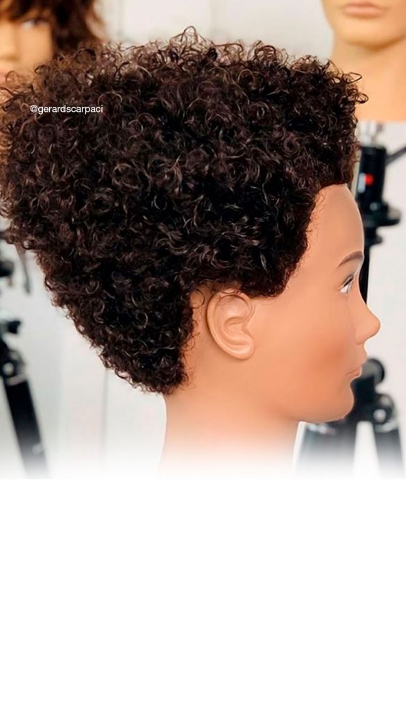 Pivot Point Textured Hair mannequin