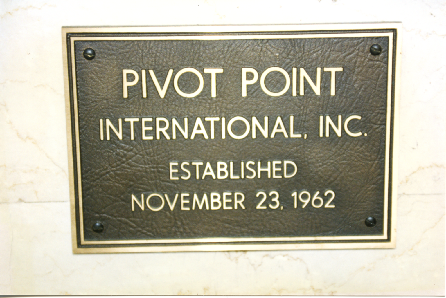 Pivot Point History Timeline - Pivot Point International