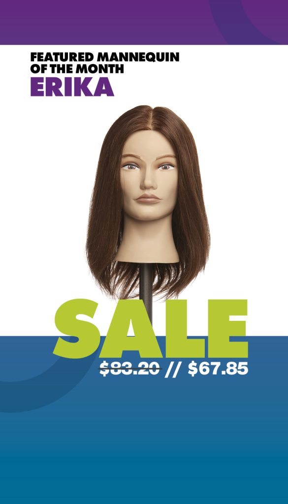 Featured Mannequin of the Month - Erika March 2023