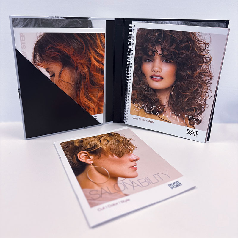 Salonability: Cut, Color & Style Step by Step Notetaker and Style Selector