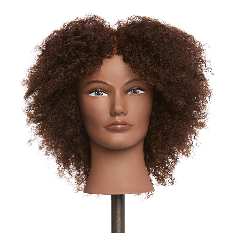 Amber 100% Human Textured Hair Mannequin
