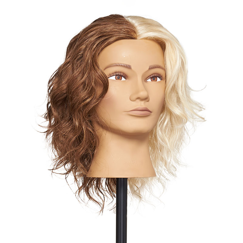 Bicolor Cap Series - 100% Human Hair Mannequin