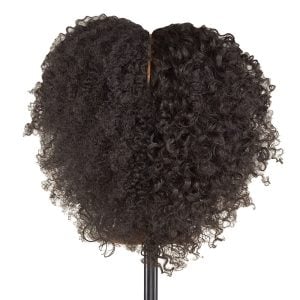 Multi-Texture Quad Cap Series - 100% Human Textured Hair Mannequin