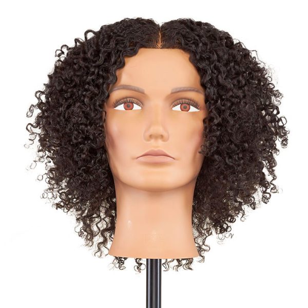 Maya Cap Series - 100% Human Textured Hair Mannequin