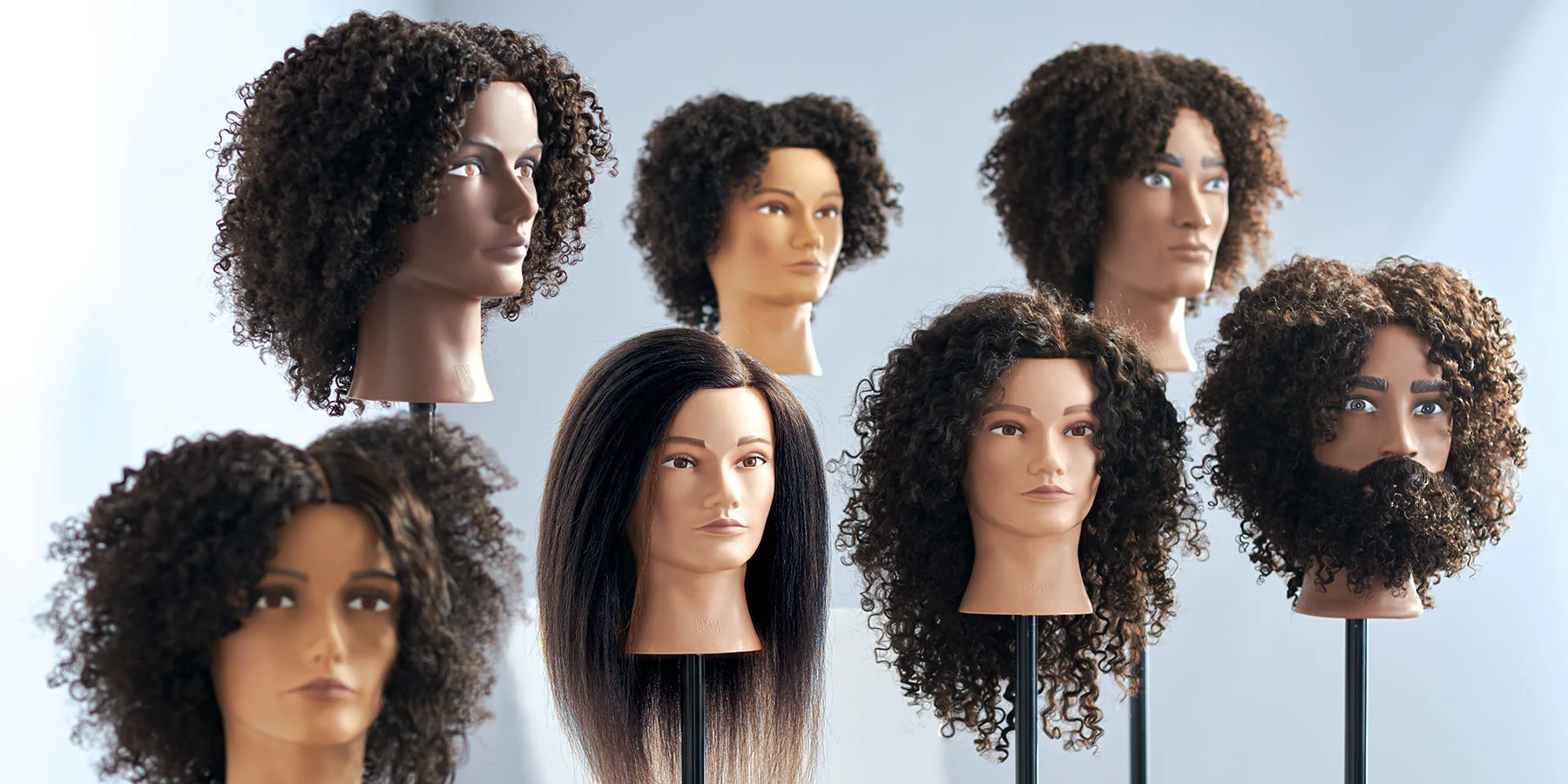 Textured Hair Mannequins by Pivot Point