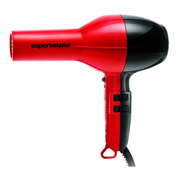SuperSalon Hair Dryer Red and Black