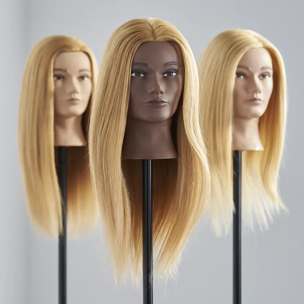 100% Human Hair High Quality Mannequins