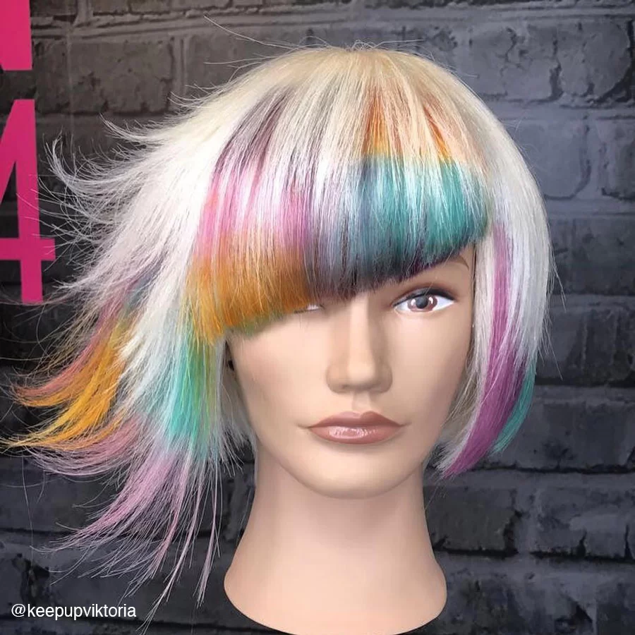 Pivot Point Color Hair Mannequins