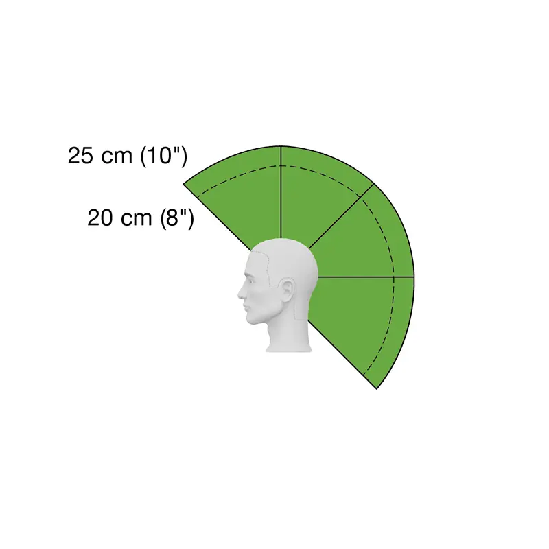 Cameron – 100% Human Textured Hair Mannequin