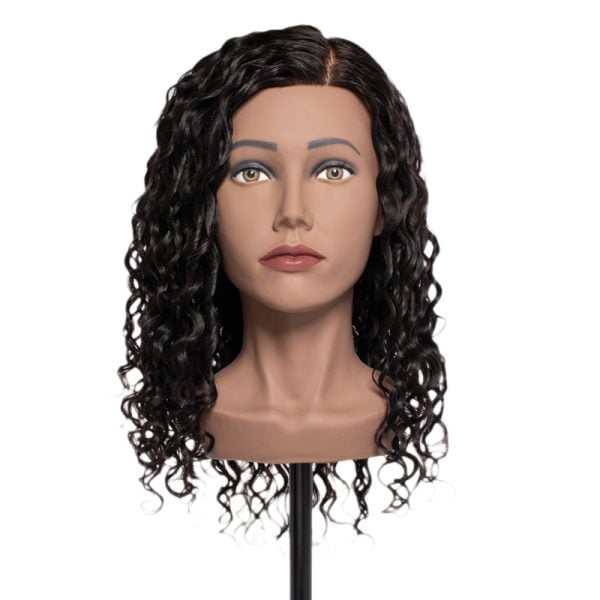 Michelle - 100% Human Textured Hair Mannequin