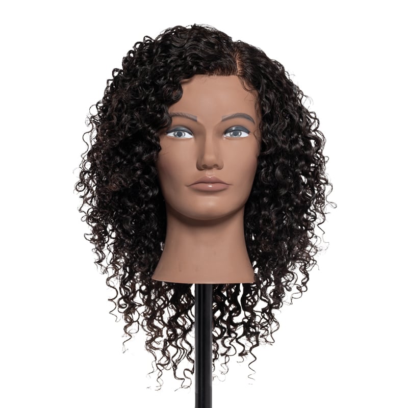 Janet - 100% Human Textured Hair Mannequin