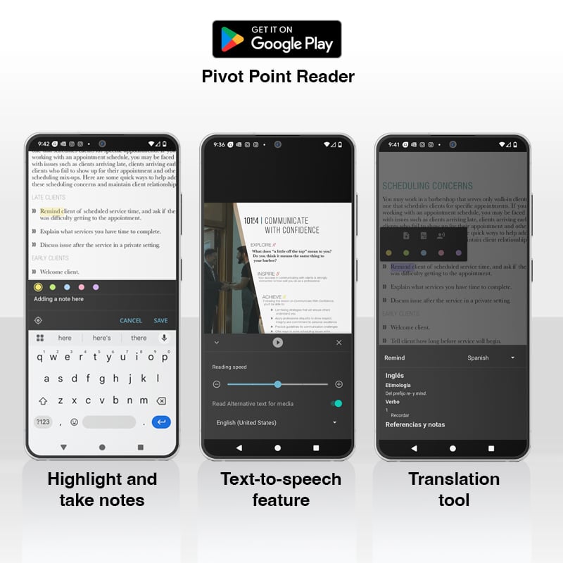 Pivot Point Downloadable eBooks Google Play App