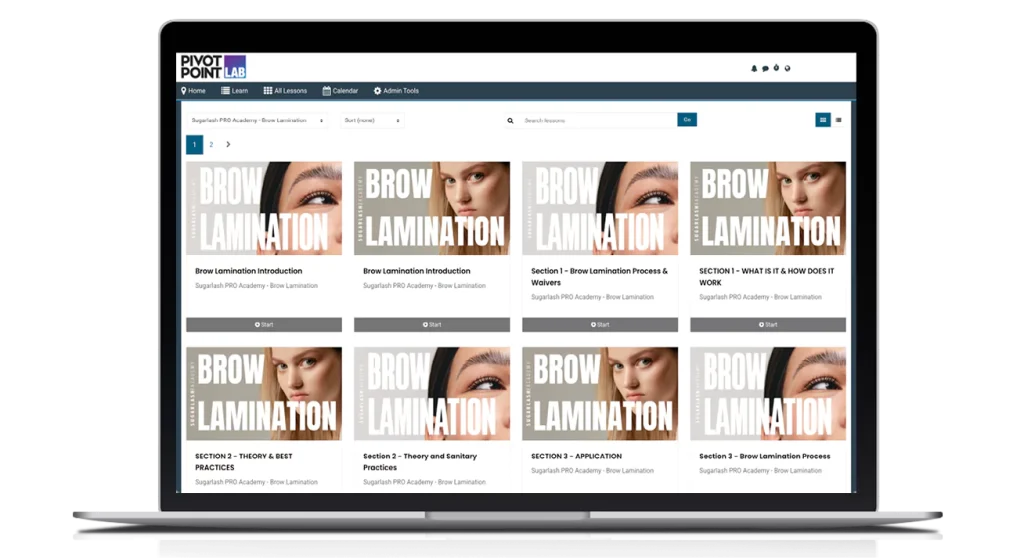 Sugarlash PRO Pivot Point LAB Courses