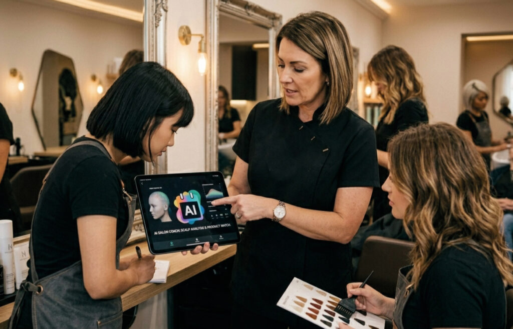 Ai Salon Coach: Scalp Analysis and Product Match