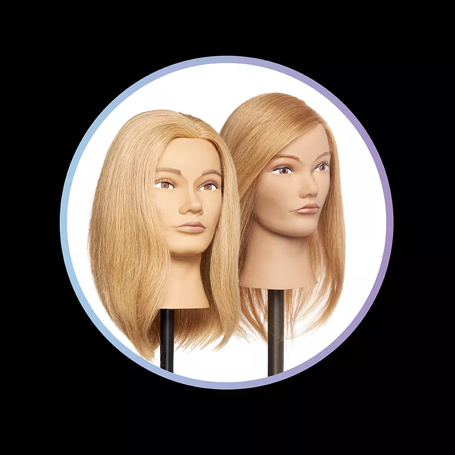 Mannequin Showcase: Diane - 100% Human Hair Mannequin