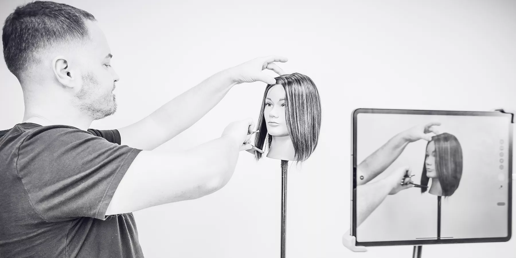Practice Makes Perfect When Working On A Pivot Point Hair Mannequin