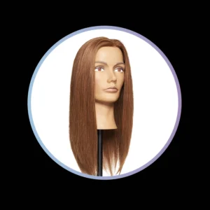 Mannequin Showcase: Josephine Cap - 100% Human Hair Mannequin