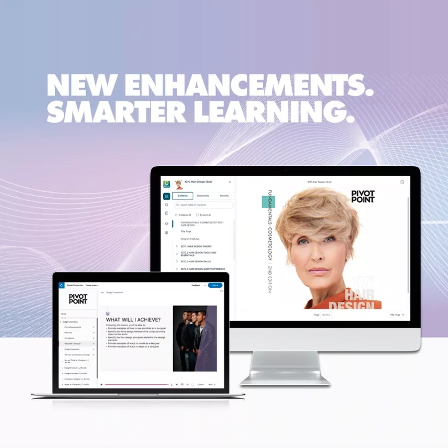 New digital learning enhancements on Pivot Point LAB.